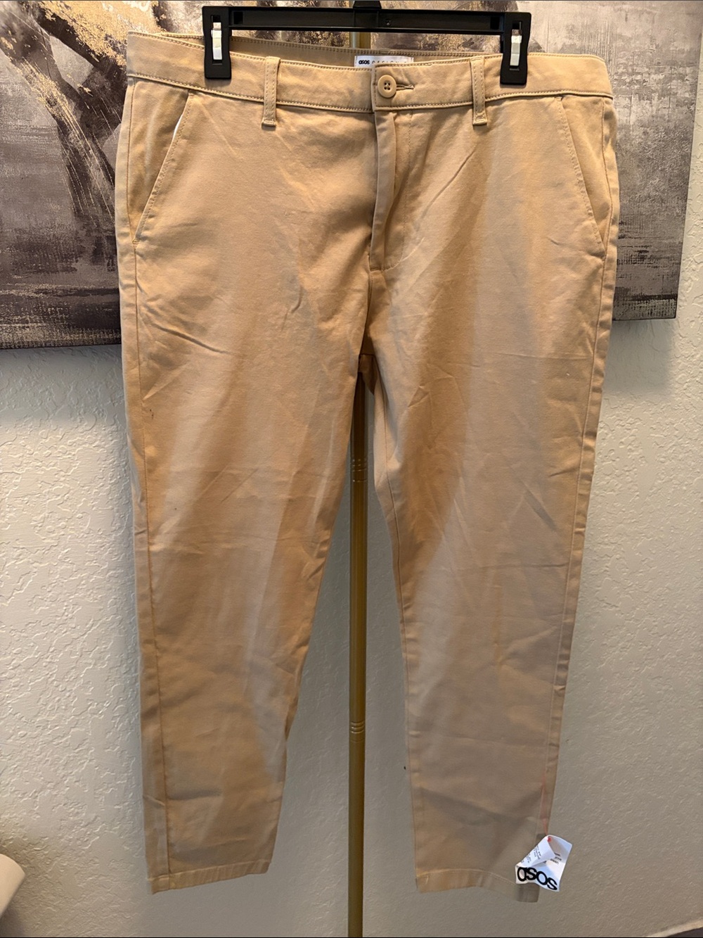 ASOS Men's Chinos in Light Tan